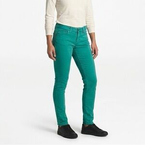 The North Face Women's Valencia Skinny Pant Size 2 Casual Turquoise Denim